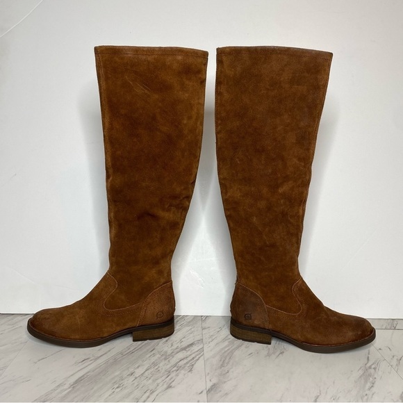 Born Borman Distressed Suede Tall Boot 6 1/2 - Picture 7 of 13